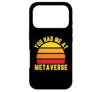 You Had me at Metaverse, Retro Metaverse, Metaverse King Coque pour iPhone 17 Pro