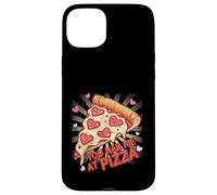 You Had Me at Pizza Slice Heart Pepperoni Saint Valentin Coque pour iPhone 15 Plus