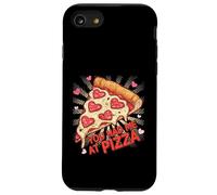 You Had Me at Pizza Slice Heart Pepperoni Saint Valentin Coque pour iPhone SE (2020) / 7/8