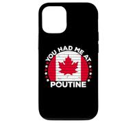 You Had Me At Poutine Canadian Fries Canada Flag Home Pride Coque pour iPhone 12/12 Pro