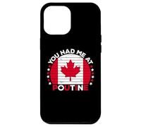 You Had Me at Poutine Canadian Fries Canada Flag Home Pride Coque pour iPhone 12 Pro Max