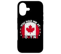 You Had Me at Poutine Canadian Fries Canada Flag Home Pride Coque pour iPhone 17