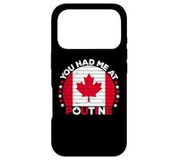 You Had Me at Poutine Canadian Fries Canada Flag Home Pride Coque pour iPhone 17 Pro
