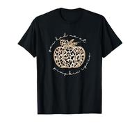 You Had Me at Pumpkin Spice Latte Leopard Funny Fall Lovers T-Shirt