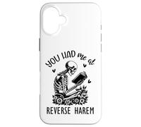 You Had Me at Reverse Harem Dark Romance Smutty Book Smutt Coque pour iPhone 16 Plus