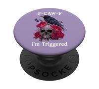 You Had Me at Trigger Warning Smut Dark Romance Smutty Book PopSockets PopGrip Adhésif