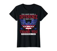 « You Have Made A Difference in Our Lives Memorial Day » T-Shirt Graphique avec Valeur