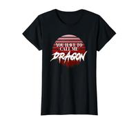 You Have to Call me Dragon, Style rétro T-Shirt Graphique avec Valeur