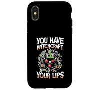 « You Have Witchcraft in Your Lips Halloween Cauldron Magic » Coque pour iPhone X/XS