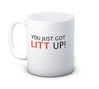 You Just Got Litt Up - Suits - Haute Qualité Café Thé Tasse