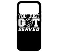 You Just Got Served - Ballon de Volleyball Amusant Coque pour iPhone 17 Pro Max