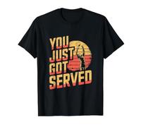 You Just Got Served Ballon de Volleyball rétro T-Shirt Graphique avec Valeur