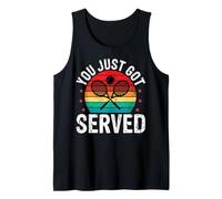 You Just Got Served Funny Tennis Player Coaches Débardeur
