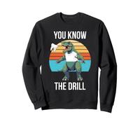 You Know The Drill Drôle Dentiste Dinosaure Dentaire Saurus Rex Sweatshirt