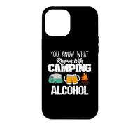 You Know What Rhymes with Camping Alcohol Lover Coque pour iPhone 12 Pro Max