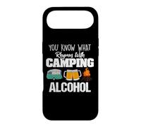 You Know What Rhymes with Camping Alcohol Lover Coque pour iPhone Air