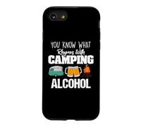 You Know What Rhymes with Camping Alcohol Lover Coque pour iPhone SE (2020) / 7/8