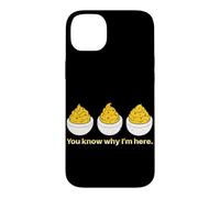 You Know Why I Am Here Œuf diabolique Automne Automne Thanksgiving Coque pour iPhone 14 Plus
