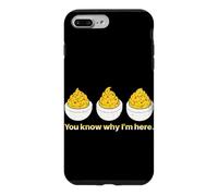 You Know Why I Am Here Œuf diabolique Automne Automne Thanksgiving Coque pour iPhone 7 Plus/8 Plus