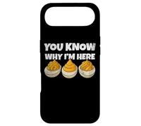 You Know Why I'm Here Funny Foodie Deviled Eggs Men Women Coque pour iPhone Air