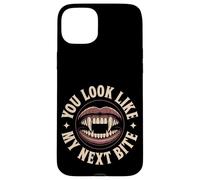 You Look Like My Next Bite Fête de flirt vampire -- Coque pour iPhone 15 Plus