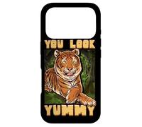 You Look Yummy Tiger Hilarious Meme Quote Coque pour iPhone 17 Pro