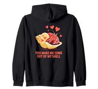 You Make Me Come Out of My Shell Ermite Crab Love Sweat à Capuche