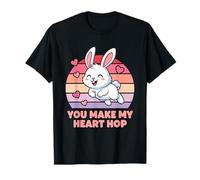 You Make My Heart Hop Cute Bunny Love T-Shirt