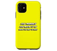 You Maniacs You Blew it up Damn You All to Hell |70's Coque pour iPhone 11