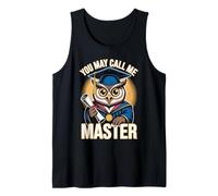 You May Call Me Master Graduate Humor Funny Graduation Débardeur