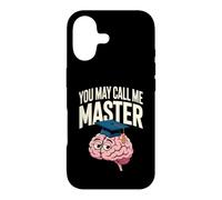 You May Call Me Master Graduate Humour Funny Graduation Coque pour iPhone 17