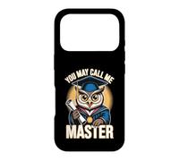 You May Call Me Master Graduate Humour Funny Graduation Coque pour iPhone 17 Pro