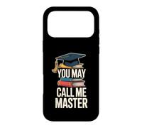 You May Call Me Master Graduate Humour Funny Graduation Coque pour iPhone 17 Pro Max
