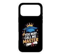 You May Call Me Master Graduate Humour Funny Graduation Coque pour iPhone 17 Pro Max