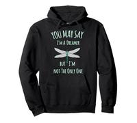You May Say I'm A Dreamer But I'm Not The Only One Libellule Sweat à Capuche
