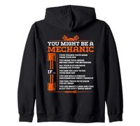 You Might Be A Mechanic If - Funny Mechanic (Back) Sweat à Capuche