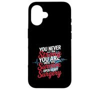 You Never Know Until You Survive Heart Surgery - Coque pour iPhone 16
