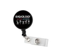 You Pose We Expose - Enrouleur de badge d'identification de radiologie pour infirmière, radiologue, étudiant en radiologie (WE Expose BR3)