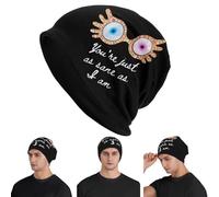 You_re Aussi Saine D’Esprit Que Je suis - Luna Lovegood Casquette Chaude Tricote Hip Hop Bonnet Bonnet d’Hiver Outdoor Casquettes pour Hommes Femmes Adultes
