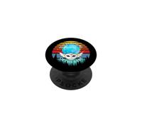You Remind me of The Babe, Chouette effraie Style rétro PopSockets PopGrip Adhésif
