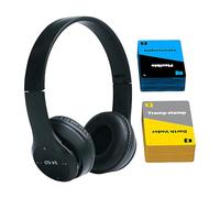 You Say I Jeu de Lecture sur Les lèvres, Casque de Jeux de société, Divertissement Portable Amusant pour Adultes et Adolescents, fête de Voyage, réunions de Vacances à la Maison, Jeu interactif