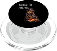 You Shall Not PSPSPSPS, Cute Wizard Costume Cat PopSockets PopGrip pour MagSafe
