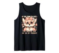 You should See Me In My Fursuit Coquette Fursona Fox Débardeur