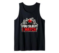 You Sleep I Watch Agent de sécurité Humour Débardeur