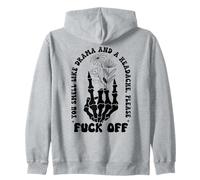You Smell Like Drama a Headache Go Away F Off Middle Finger Sweat à Capuche