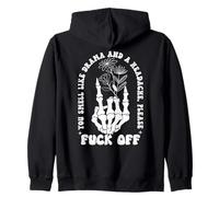 You Smell Like Drama & Headache Go Away F Off Middle Finger Sweat à Capuche