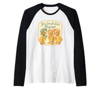 You Smell Like Regret Funny Vintage Caneton Manche Raglan