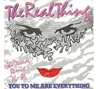 You to me are everything (Decade Remix, 1986) / Vinyl single [Vinyl-Single 7'']