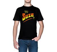 You Tu Suze Noir Homme T-Shirt Black Men's Tee