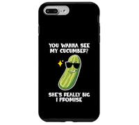 You Wanna See My Concomber Légumes Cornichons Concombres Cucum Coque pour iPhone 7 Plus/8 Plus